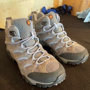 MERRELL Women's Moab Mid WP Hiking Boots
